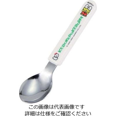 江部松商事 メラミン 子供食器 ケロケロケロッピー スプーン MCーS1K 63-7181-63 1個（直送品）