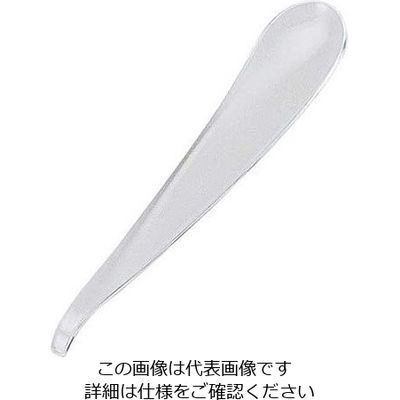 若泉漆器 しずくデザートスプーン クリア 63-7182-02 1個（直送品）