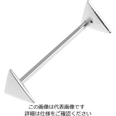 江部松商事 ナイフレスト・ロング 丘 錫合金メッキ 153/1 63-7182-58 1個（直送品）