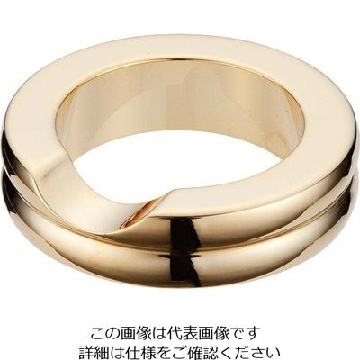 アズワン 18ー8 リングレスト ラインII 金メッキ 63-7183-07 1個（直送品）