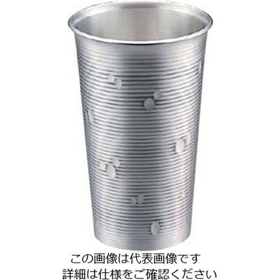 新光金属 純銅タンブラー 雪月花(錫被)中 CFー62ー1SN 63-7184-45 1個（直送品）