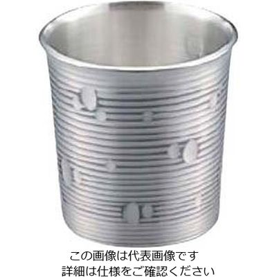 新光金属 純銅ぐい呑み 雪月花(錫被)うめ CFー42ー1SN 63-7184-48 1個（直送品）