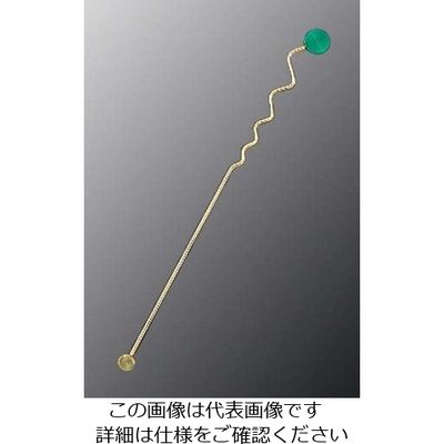 星三製作所 18ー8 カプリ マドラー 金 グリーン Mー90 63-7187-24 1個（直送品）