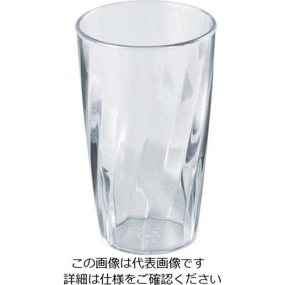 カーライルフードサービスプロダクツ カーライル スワールタンブラー クリア 380mL 43666ー07 63-7185-50 1個（直送品）