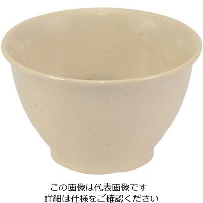 江部松商事 メラミン カラー湯呑 ケナフベージュ SFー61ーS5 63-7185-93 1個（直送品）