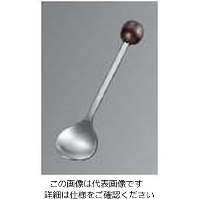 江部松商事 木柄 玉付 スプーン 63-7187-14 1個（直送品）