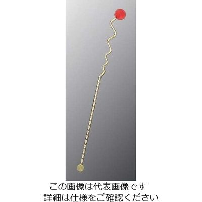 星三製作所 18ー8 カプリ マドラー 金 レッド Mー90 63-7187-22 1個（直送品）