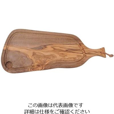 リビングカマトク ドリス・オリーブ ラスティックボードハンドル 51cm 63-7189-86 1個（直送品）