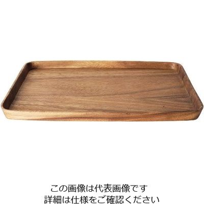 スワンソン商事 アカシア 長角トレー L CUー042 63-7190-31 1個（直送品）