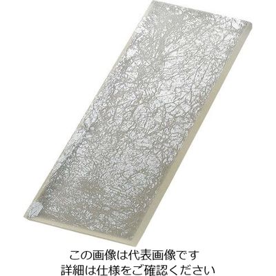 アズワン ライクガラス スリムレクタングルプレート L 銀箔 1202398 1個 63-7190-98（直送品）