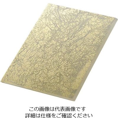 アズワン ライクガラス レクタングルプレート 金箔 1202339 1個 63-7191-03（直送品）