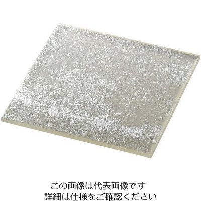 アズワン ライクガラス スクウェアプレート M 銀箔 1202399 1個 63-7191-05（直送品）