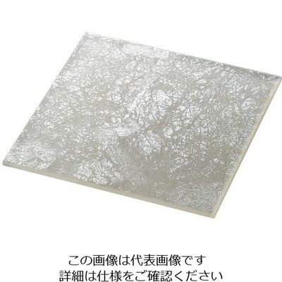 アズワン ライクガラス スクウェアプレート L 銀箔 1202338 1個 63-7191-08（直送品）