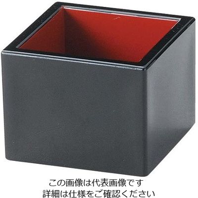 江部松商事 ミニマス 黒内朱天黒 1200698 63-7191-46 1個（直送品）