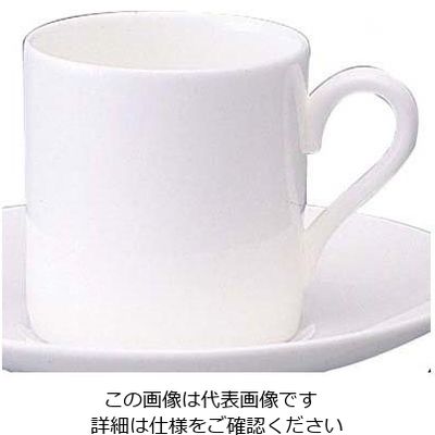 アズワン W・W ホワイトコノート デミタスカップ ボンド 53610003825 63-7192-51 1個（直送品）