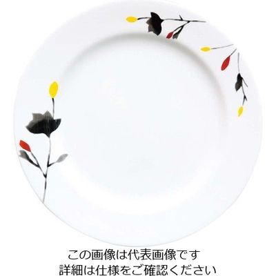 アズワン 凜彩 23cm プレート OFM10-209 1個 63-7193-52（直送品）