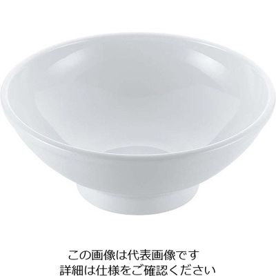 江部松商事 磁器 中華食器 白 丸玉渕丼 7寸 63-7195-27 1個（直送品）