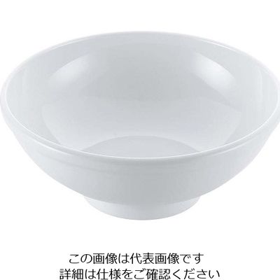 江部松商事 磁器 中華食器 白 丸玉渕丼 6.5寸 63-7195-29 1個（直送品）