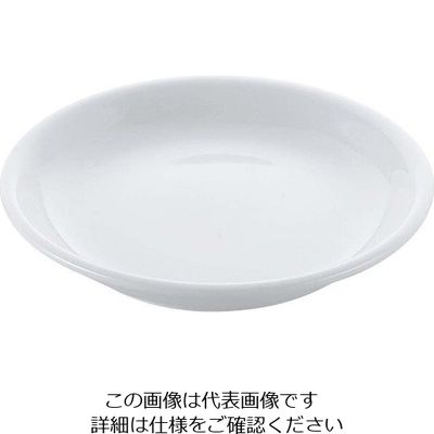 江部松商事 磁器 中華食器 白 深皿 13cm 63-7195-32 1個（直送品）