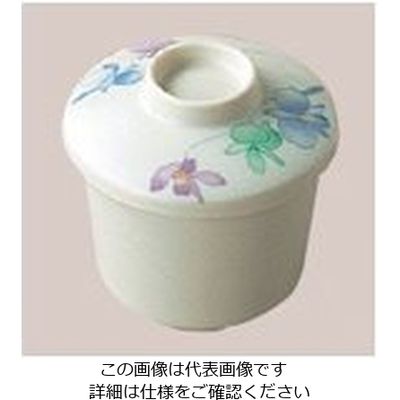 アズワン メラミン和食器 すみれ 蒸し椀 大(蓋付) 63-7198-74 1個（直送品）
