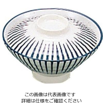 アズワン メラミン和食器 とくさ 飯茶椀(蓋付) 63-7198-87 1個（直送品）