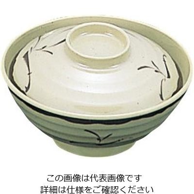 アズワン メラミン和食器 織部 丼 小(蓋付) 63-7198-94 1個（直送品）