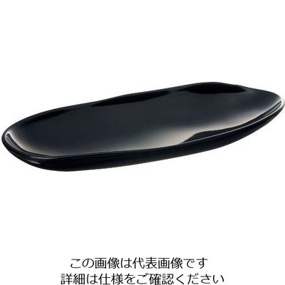 江部松商事 メラミン もてなし鉢 中 MDMー2 ブラック 63-7199-32 1個（直送品）