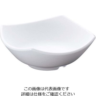 江部松商事 メラミン 菜津味小鉢 KDー301 ホワイト 63-7199-33 1個（直送品）
