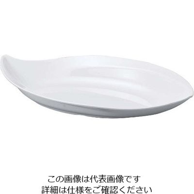 若泉漆器 ニューホワイト 変形鉢 59.5cm 63-7199-48 1個（直送品）