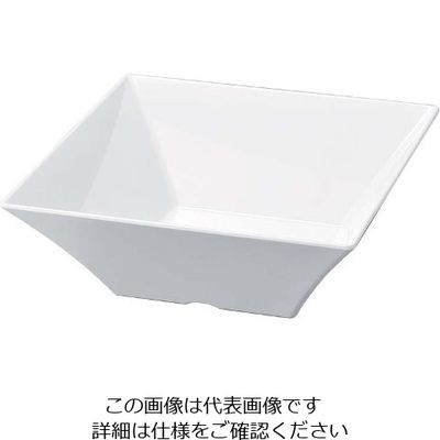 若泉漆器 ニューホワイト 深型盛鉢 40cm 63-7199-94 1個（直送品）