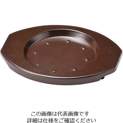 マイン 耐熱樹脂 グリル台 ブラウン M11ー525 63-7204-27 1個（直送品）