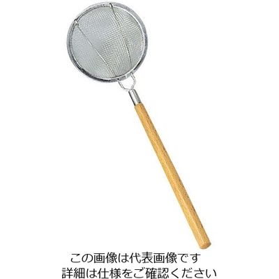 江部松商事 EBM 木柄 白魚すくい Φ80×268 63-7203-84 1個（直送品）