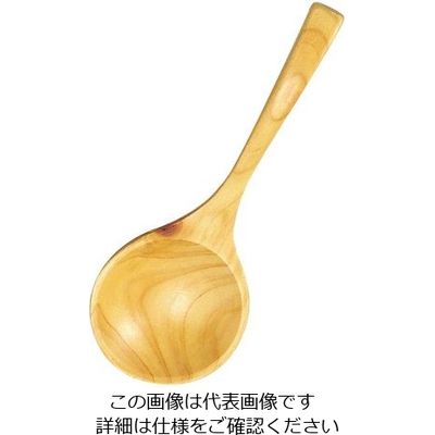 山下工芸 ひのき 煮豆スプーン 全長160 63-7203-89 1個（直送品）