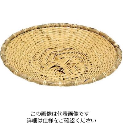萬洋 白竹そばザル 小 21cm 19ー440S 63-7201-06 1個（直送品）