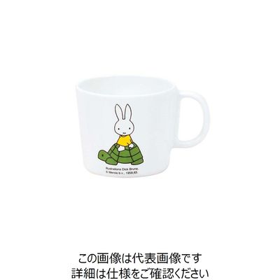関東プラスチック工業 メラミン子供食器 ミッフィー 柄付コップ CMー12 63-7201-89 1個（直送品）