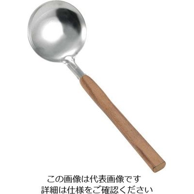 江部松商事 EBM ウォールナット柄 卓上お玉 穴無 63-7203-79 1個（直送品）