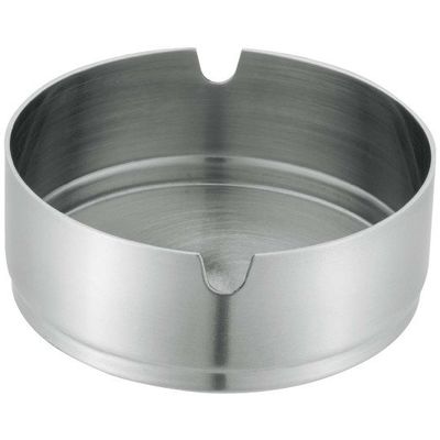 三宝産業 UK ステンレス スタック灰皿 レスト付 8cm 63-7209-68 1個（直送品）
