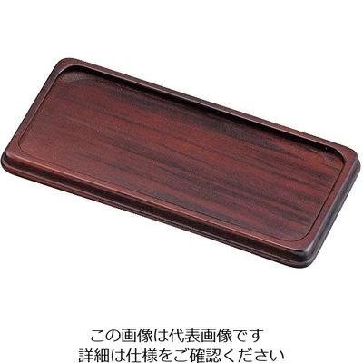 江部松商事 木製 カスタートレイ ETー11B(茶) 63-7210-03 1個（直送品）