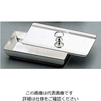 江部松商事 H 洋白 B渕 ようじ入れ 一枚蓋 三種メッキ 63-7211-57 1個（直送品）