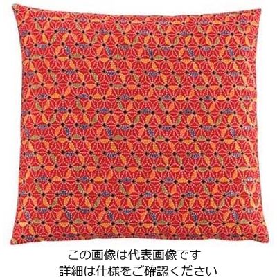 江部松商事 EBM 業務用 座布団用カバー丈 嵯峨野 エンジ 中 63-7216-91 1個（直送品）