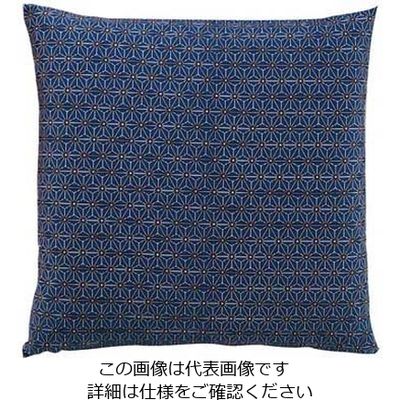 江部松商事 EBM 業務用 座布団用カバー丈 麻の実 紺 中 63-7217-04 1個（直送品）