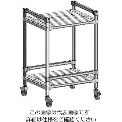 アズワン アルマンワゴン W552-2段タイプ 1個 63-7225-05（直送品）