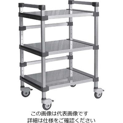 アズワン アルマンワゴン W552-3段タイプ 1個 63-7225-06（直送品）