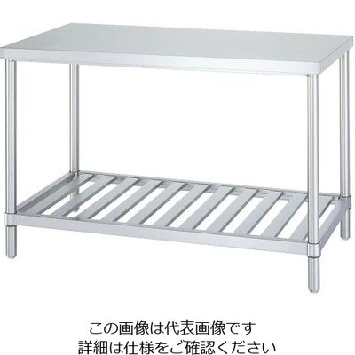 アズワン パイプ脚 作業台 スノコ棚仕様 WS-6045 1個 63-7220-33（直送品）