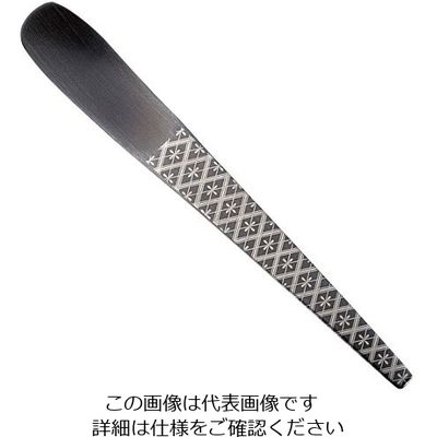 トーダイ 18ー8 黒酸化発色 コーヒーマドラー アスティ 業平菱 63-7238-36 1個（直送品）