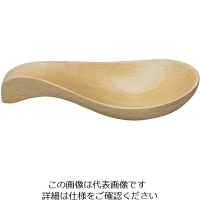 丸十 ブナ ぷちスプーンプレート V-136 1個 64-2535-49（直送品）
