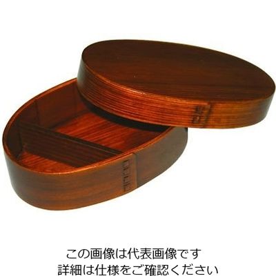 丸十 曲げワッパ小判弁当 目摺り BD-802A 1個 64-2536-79（直送品）
