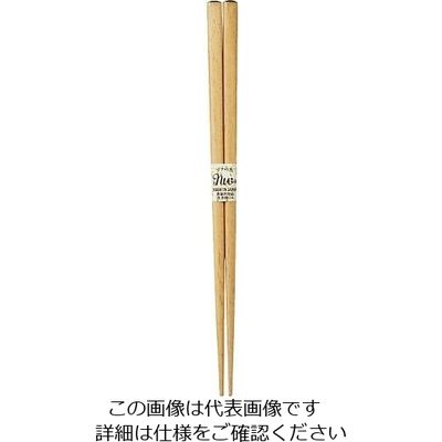 丸十 ブナのお箸 21.0cm WK-2 1個 64-2537-46（直送品）
