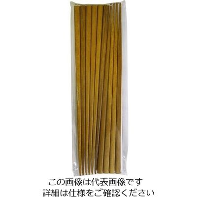 丸十 先角 鉄木箸 10膳入 YZ12-10S 1個 64-2538-07（直送品）