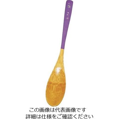 丸十 スプーン 花きらり 大 紫 13Q03V 1個 64-2538-43（直送品）